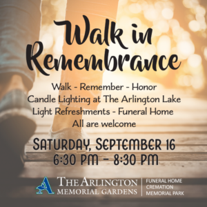 Walk In Remembrance | September 16