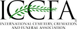 international cemetery, cremation and funeral association logo