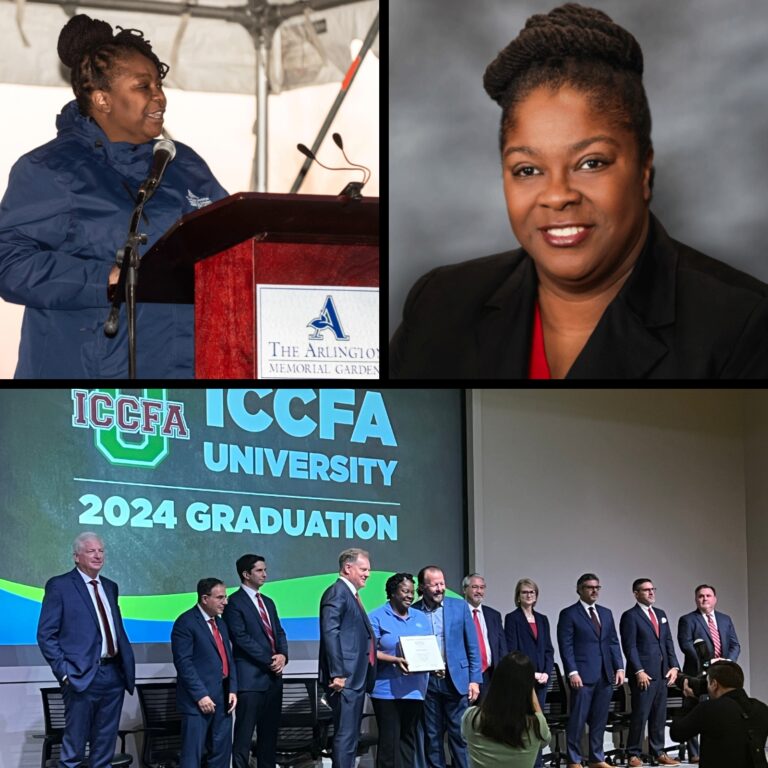 Arlington Celebrates: Alecia Braddock's ICCFA University Graduation