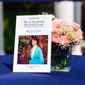 The Dedication of the Brooks Memorial Gazebo