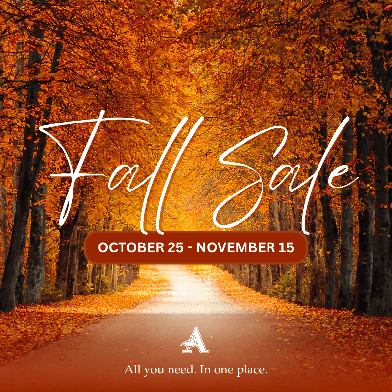 Fall Sale: Plan Ahead and Save