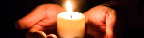 Candle in Hands