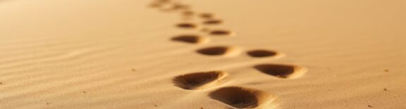 Footprints in Sand